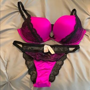 Very Sexy Push Up bra & panties